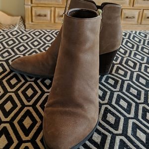 Franco Sarto Women's Suede Leather Ankle Boots